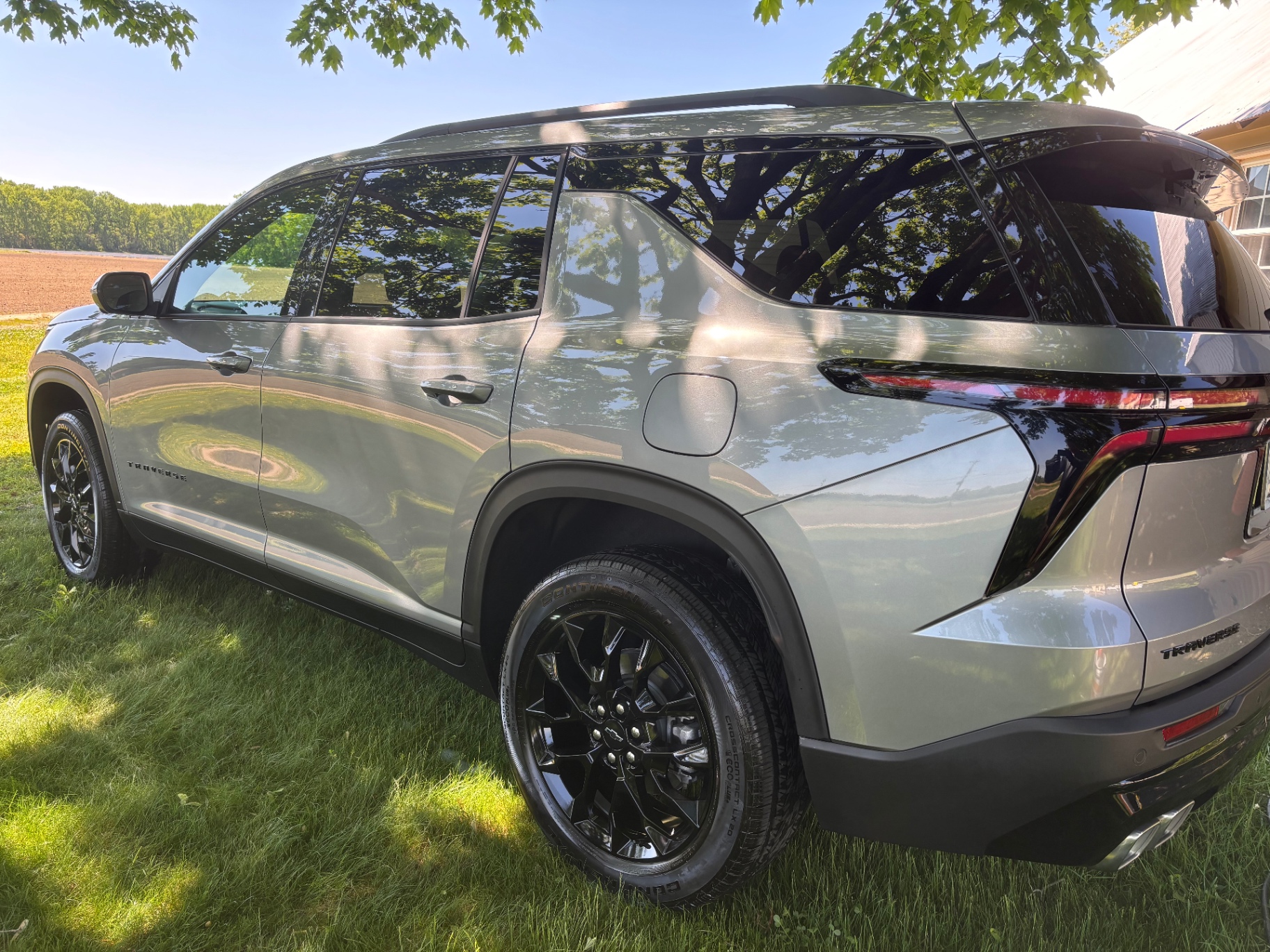 Chevy Traverse exterior wash and shine — mobile detailing Gloucester County NJ
